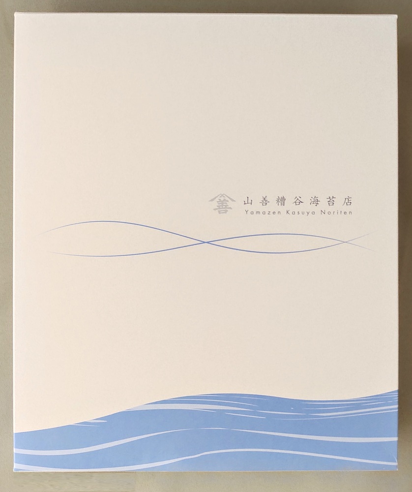 焼のりの化粧箱が新しくなりました。